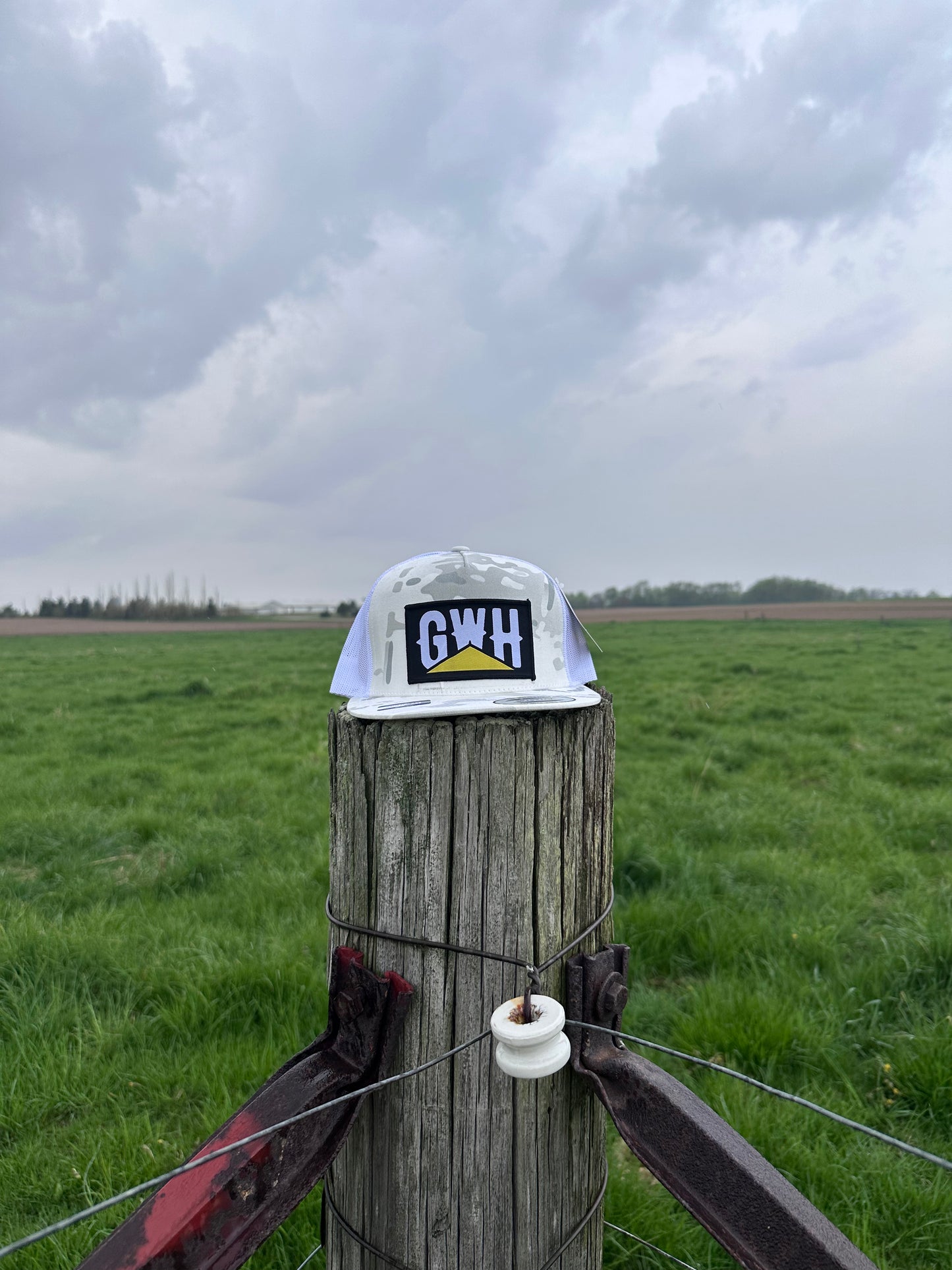 "Great White Heavy Haulers" Flat Bill Snapback
